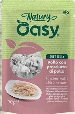 OASY CAT NATURY BUSTE POLLO/PROSCIUTTO 24 x GR 70