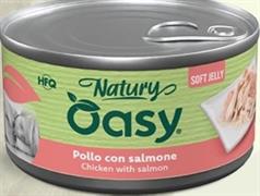 OASY DOG NATURY POLLO/SALMONE GR 150