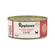 APPLAWS PETTO DI POLLO E ANATRA IN BRODO GR 70