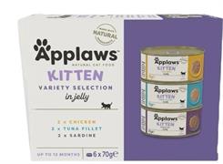 APPLAWS MULTIPACK KITTEN SELEZIONE MISTA JELLY 6 X GR 70