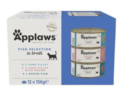 APPLAWS MULTIPACK SELEZIONE PESCE IN BRODO 12 X GR 156