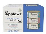 APPLAWS MULTIPACK SELEZIONE PESCE IN BRODO 12 X GR 156
