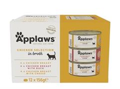 APPLAWS MULTIPACK SELEZIONE POLLO IN BRODO 12 X GR 156