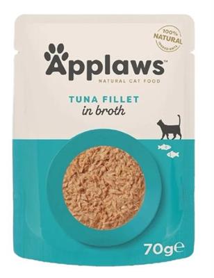 APPLAWS BUSTE FILETTO DI TONNO IN BRODO 12 X GR 70