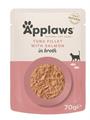 APPLAWS BUSTE TONNO E SALMONE IN BRODO 12 X GR 70