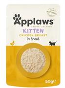 APPLAWS BUSTE KITTEN PETTO DI POLLO IN BRODO 12 X GR 50