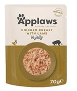 APPLAWS BUSTE PETTO DI POLLO E AGNELLO IN JELLY 16X GR 70