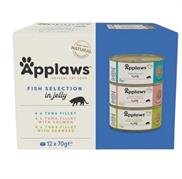 APPLAWS BUSTE MULTIPACK SELEZIONE DI PESCE JELLY 12 X GR 70