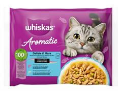 WHISKAS AROMA DELIZIE DI MARE 4 X GR 85