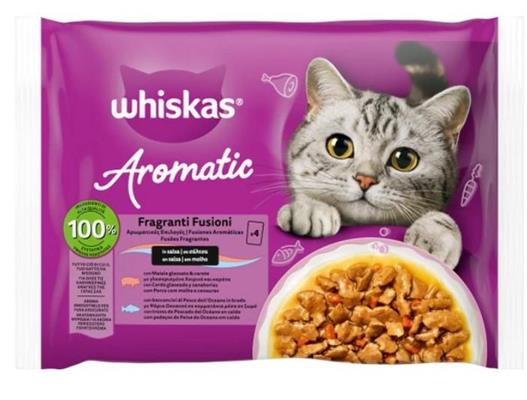 WHISKAS AROMA FRAGR. FUSIONI 4 X GR 85
