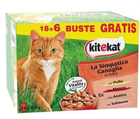 KITEKAT SIMPATICA CANAGLIA 24 X GR 85