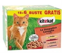 KITEKAT SIMPATICA CANAGLIA 24 X GR 85