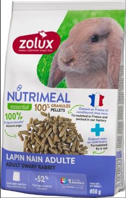 ZOL NUTRIMEAL GRANULARE CONIGLI GR 850
