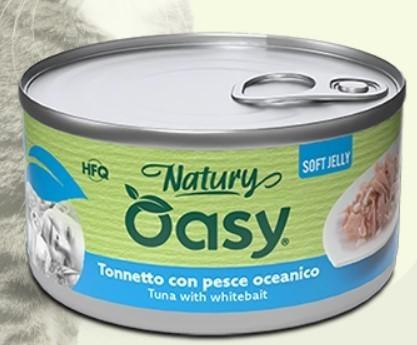 OASY CAT NATURY SOFT JELLY TONNETTO PESCE OCEANICO 150 GR