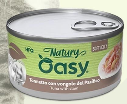 OASY CAT NATURY SOFT JELLY TONNETTO VONGOLE 150 GR