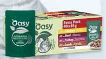 OASY ORIGINAL MULTIPACK STERILIZED SELEZIONE CARNE 40 X 85 GR