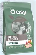 OASY CAT SUPERIOR MATURE STERILIZED POLLO KG 1,5