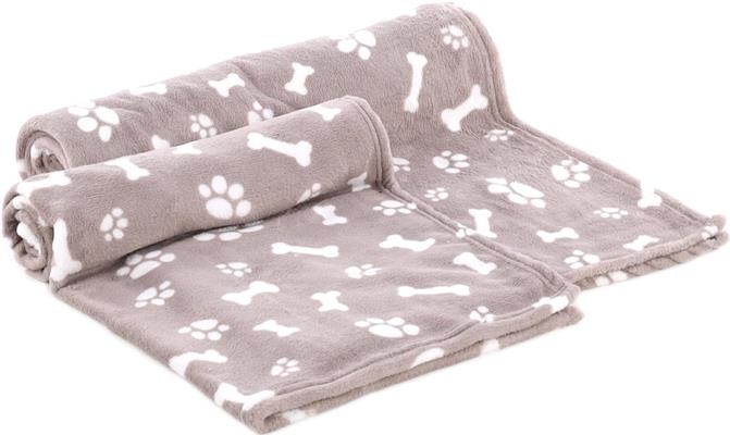 FLAMINGO COPERTA ZUMA BEIGE CM 100X70X0,5