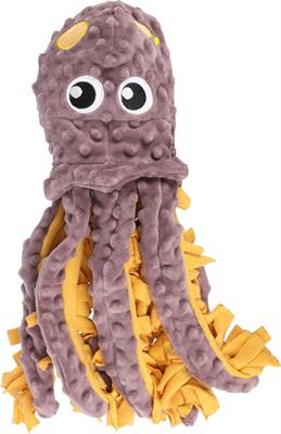 FLAMINGO TAPPETO DA ANNUSARE MORGANO CALAMARO OCRA CM 21X14X47