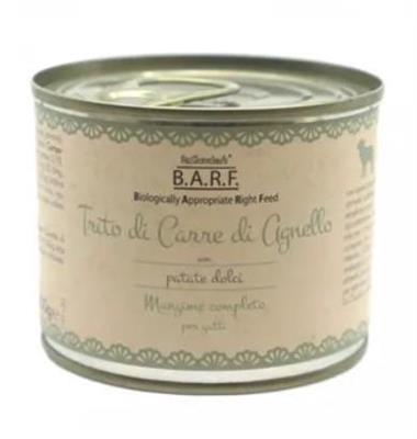 BARF CAT MENU' TRITO DI AGNELLO GR 200