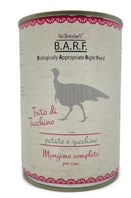 BARF DOG MENU' TRITO DI TACCHINO GR 800