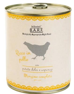 BARF DOG MENU' TRITO DI POLLO GR 800