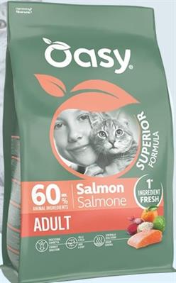 OASY CAT SUPERIOR STERILIZED SALMONE GR 300