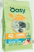 OASY DOG ORIGINAL PUPPY MEDIUM/ LARGE POLLO KG 2