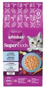 WHISKAS SUPERFOOD  6 X GR 50 PESCE TROTA/TONNO