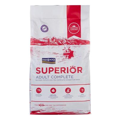 FISH4DOGS SUPERIOR ADULT (REGULAR KIBBLE) KG 12