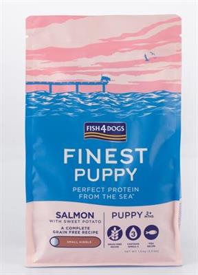 FISH4DOGS FINEST ADULT TOY SALMONE/PATATE (XS KIBBLE) KG 1,5