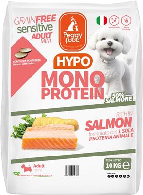 PEGGY FOOD SUPER PREMIUM MINI SALMONE GRAIN FREE KG 10
