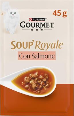 GOURMET SOUP ROYALE SALMONE 30 X GR 45