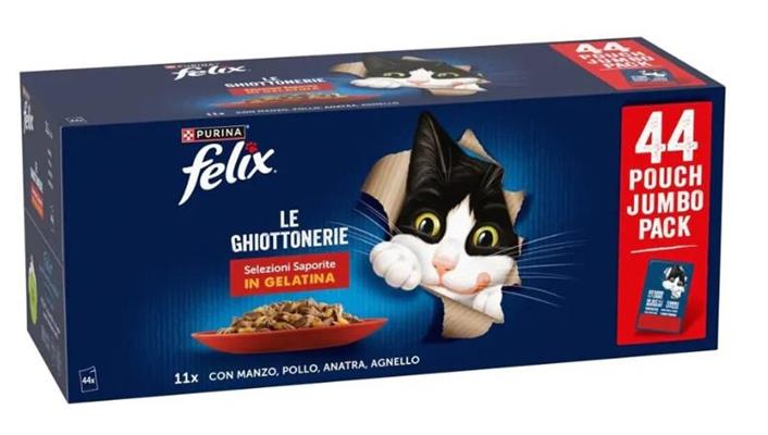 FELIX GHIOTTONERIE MULTIPACK MIXED CARNE 44 X GR 85