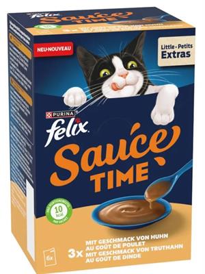 FELIX SAUCE TIME POLLO E TACCHINO 6 X GR 40