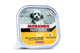 MORANDO PROF DOG PATE' POLLO/TACCHINO 22 X GR 150