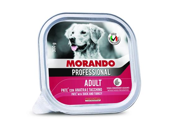 MORANDO PROF DOG PATE' ANATRA/TACCHINO 18 X GR 300