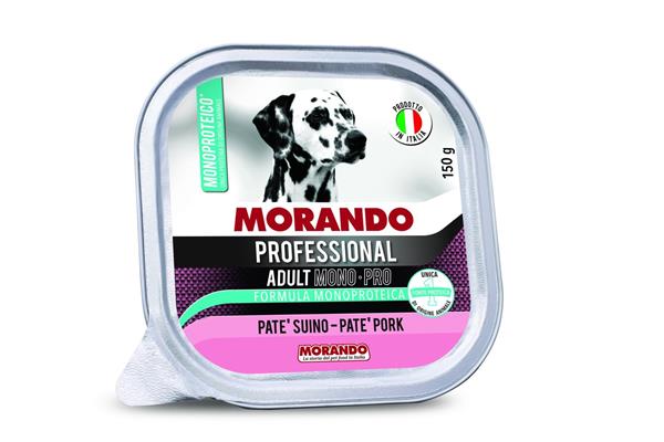 MORANDO PROF DOG PATE' MONO SUINO 22 X GR 150