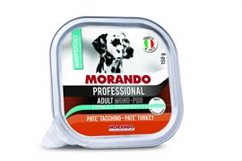 MORANDO PROF DOG PATE' MONO TACCHINO 22 X GR 150