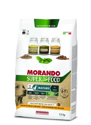 MORANDO SUPER DOG MATURE POLLO/RISO KG 2,5