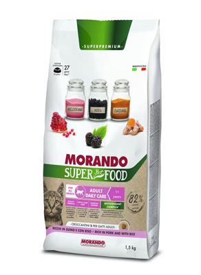 MORANDO SUPER CAT SUINO/RISO KG 1,5
