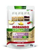 MORANDO SUPER CAT BUSTE MOUSSE STERILIZED MANZO 24 X GR 85