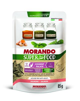 MORANDO SUPER CAT BUSTE MOUSSE EXIGENT SALMONE 24 X GR 85