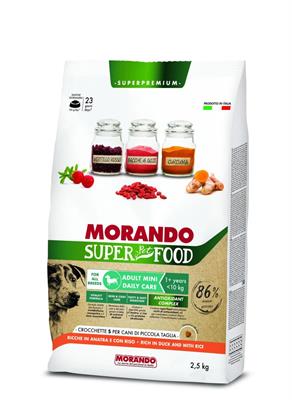 MORANDO SUPER DOG MINI ANATRA/RISO KG 2,5