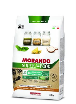 MORANDO SUPER DOG MINI LOW FAT TACCHINO/RISO KG 2,5