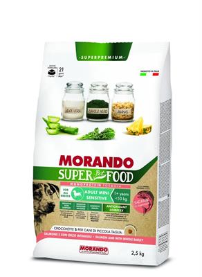 MORANDO SUPER DOG MINI SENSITIVE SALMONE/ORZO KG 2,5