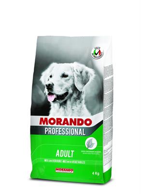 MORANDO PROF DOG MIX/VERDURE KG 4