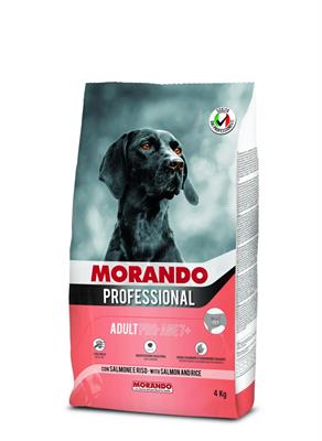 MORANDO PROF DOG SALMONE/RISO KG 4
