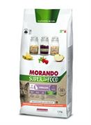 MORANDO SUPER CAT STERILIZED ANATRA/ORZO KG 1,5