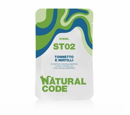 NATURAL CODE CAT STER BUSTE TONN/MIRT 24 X GR 70